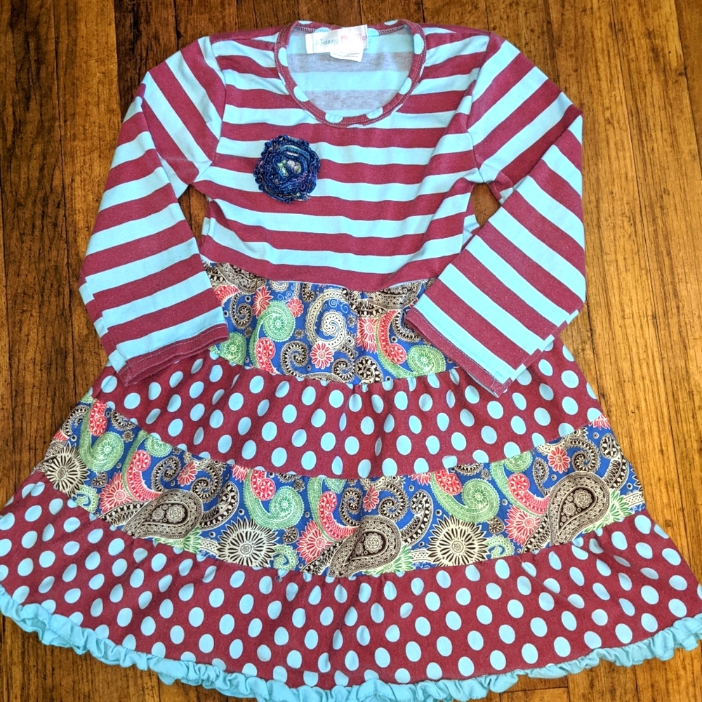 Sassy Ruffles Girls Dress